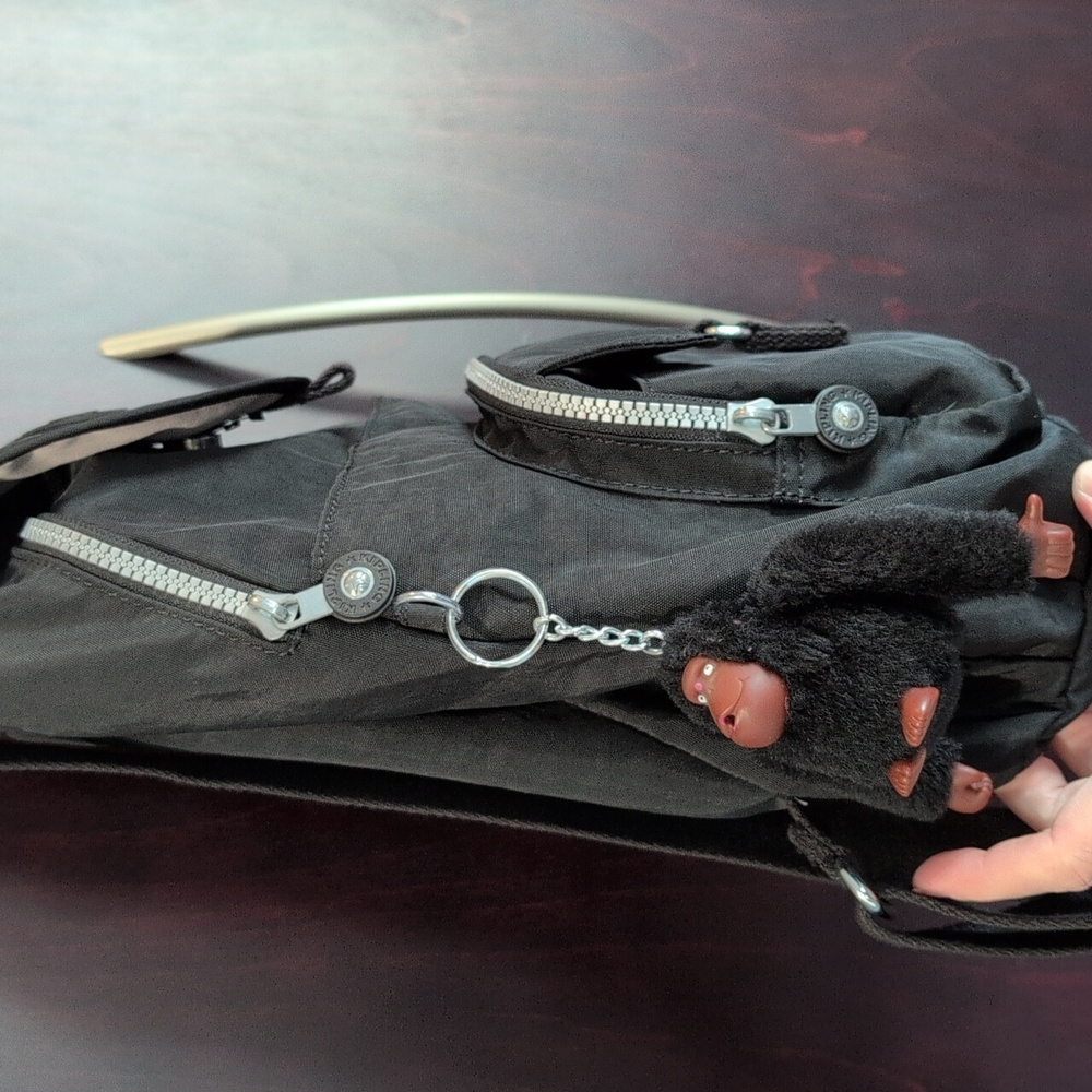 Kipling Small Black Backpack - image 4